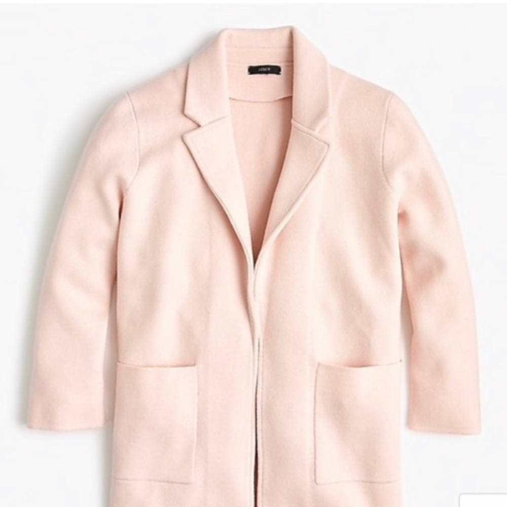 J. Crew sweater blazer